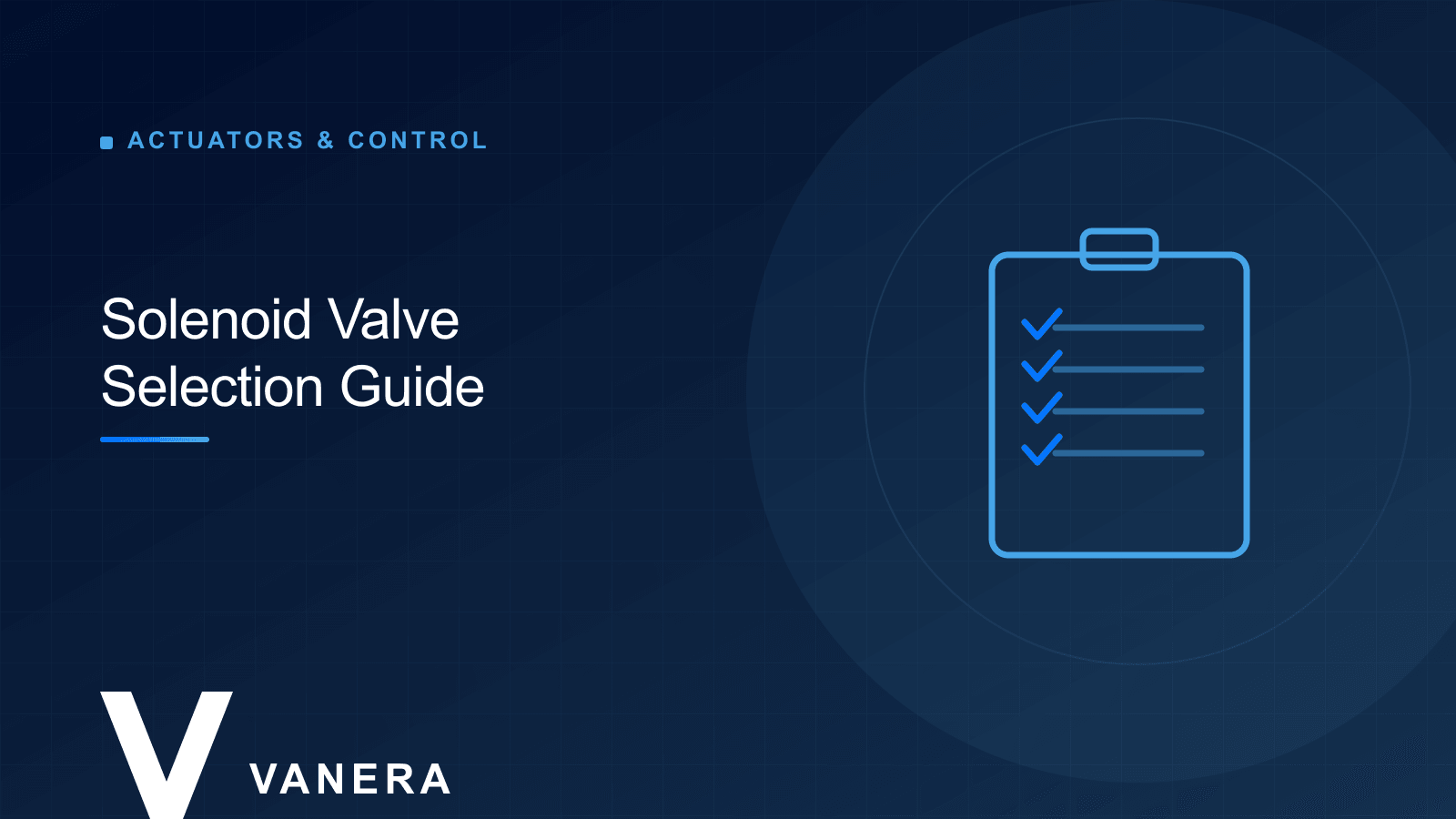 What Is a Solenoid Valve? Selection Guide and How It Differs from a Pneumatically Actuated Valve